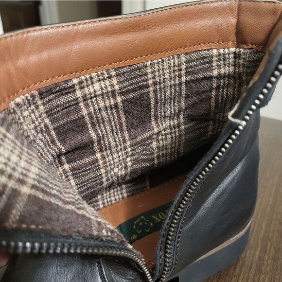 Polar Fox Wyatt Men's Boots Black Zipper Buckle Motorcycle MPX608005 , Size 8 - Picture 11 of 15